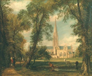 Salisbury Cathedral från Bishop